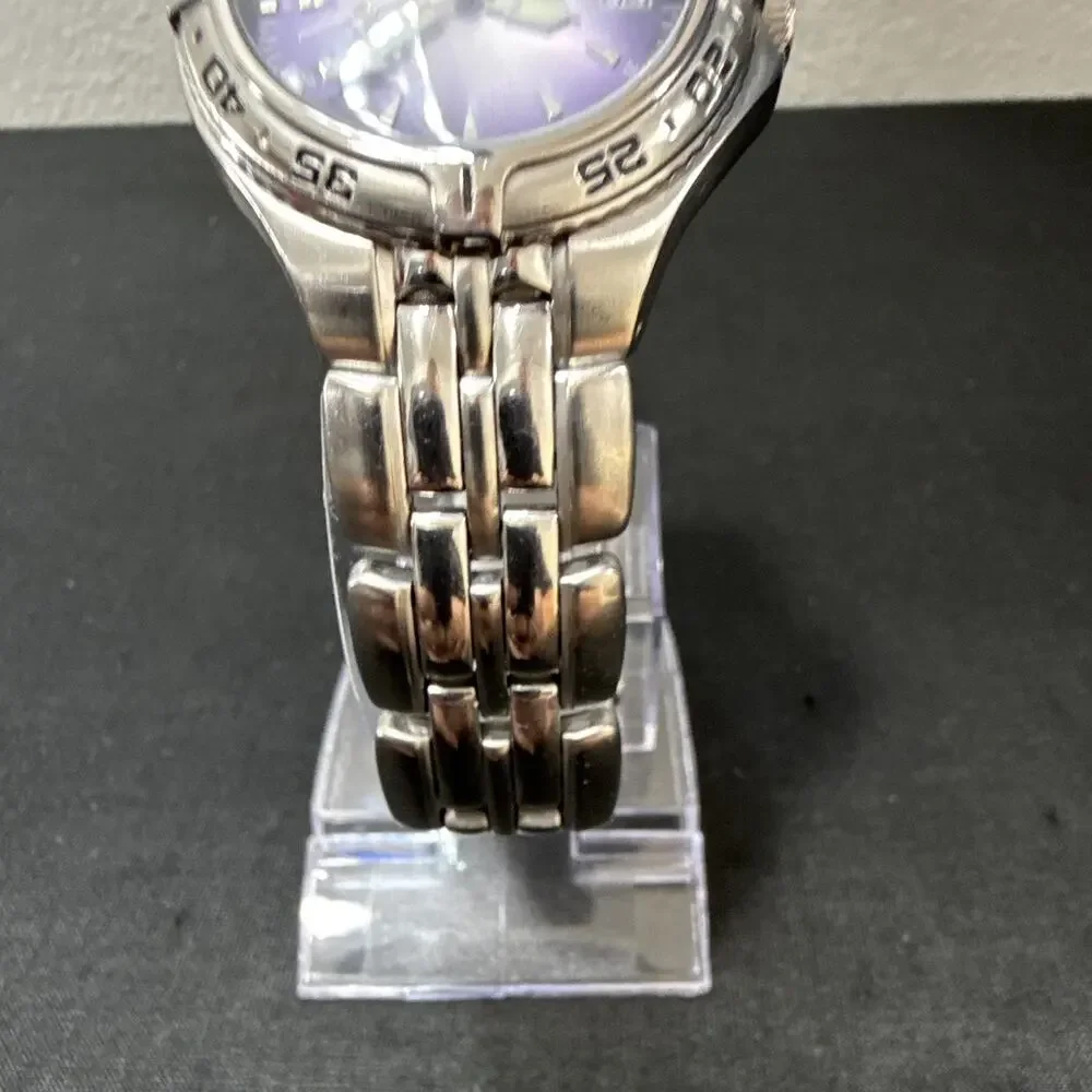 Men’s Fossil PR-5187 New Battery Purple Sunburst 40mm Case 7.5-7.75” Band (E8)